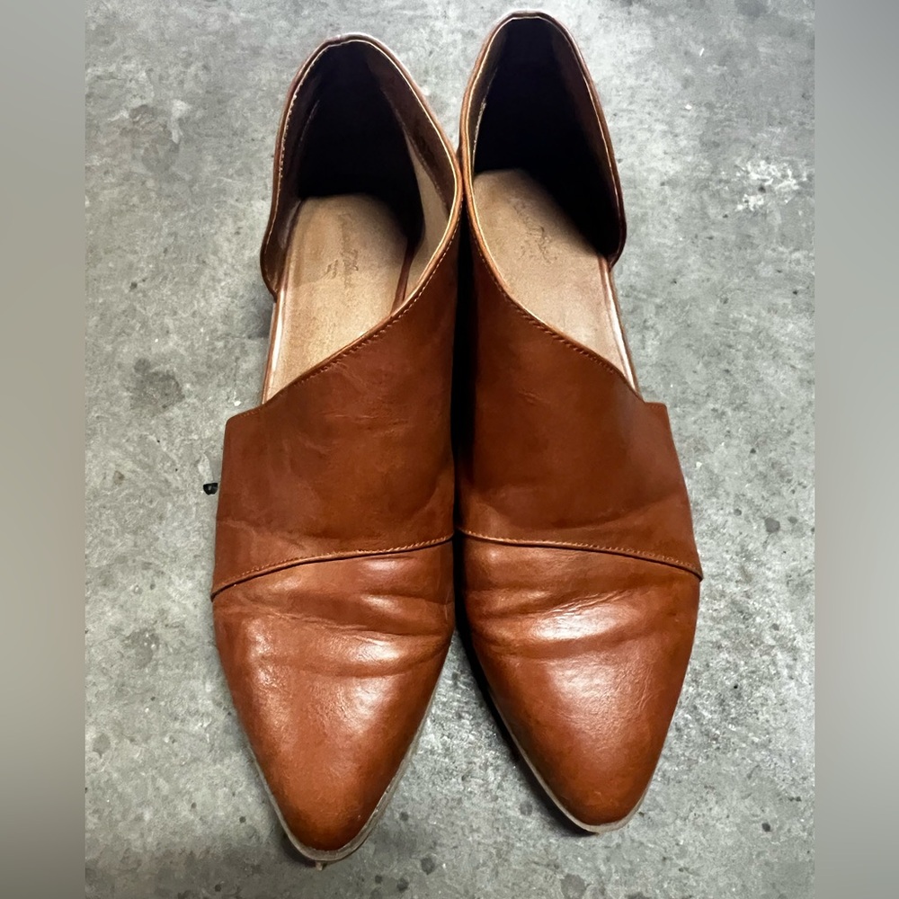 Pleather shoe